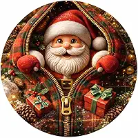 Enfeite de Natal 2026 - Enfeite de boneco de neve - Ornamentos de boneco de neve para árvore de Natal - Enfeites de Natal de acrílico - Enfeite de Natal 2026 - Presentes de elefante branco - Decoração