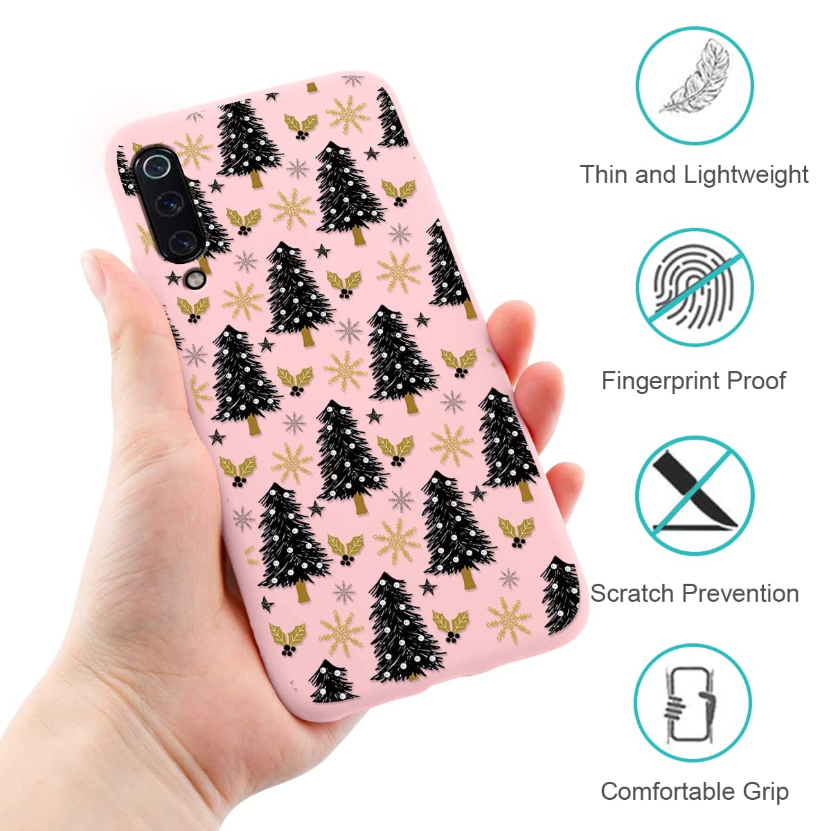 Yoedge 2 × Cover per Xiaomi Redmi Note 12 5G 6,67 - Custodia
