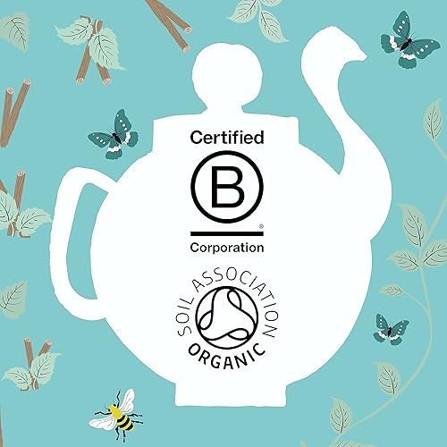 Miniatura 6 de Té Clipper, regaliz y menta, té orgánico con raíz de regaliz, té de hierbas a base de plantas, té rico sin cafeína, 1 paquete, 20 bolsas de té sin