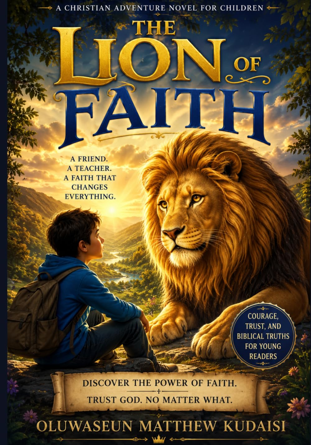 The Lion of Faith: A Christian Adventure Novel for Children