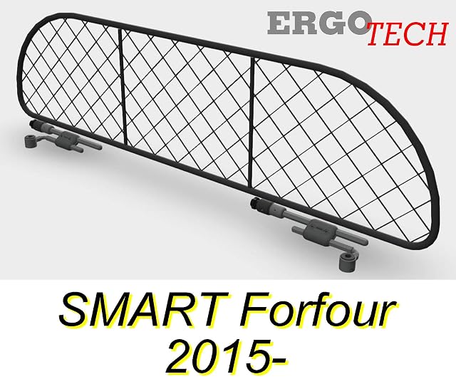 Foto 4 de 4 de ERGOTECH Rejilla Separador protección para Smart Forfour RDA65-XXS, para Perros y Maletas. Segura