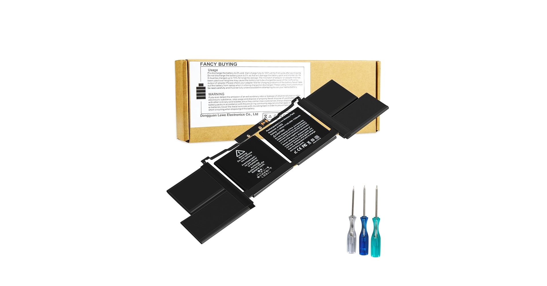Amazon.com: A1990 MacBook Pro Battery A1953 Replacement for