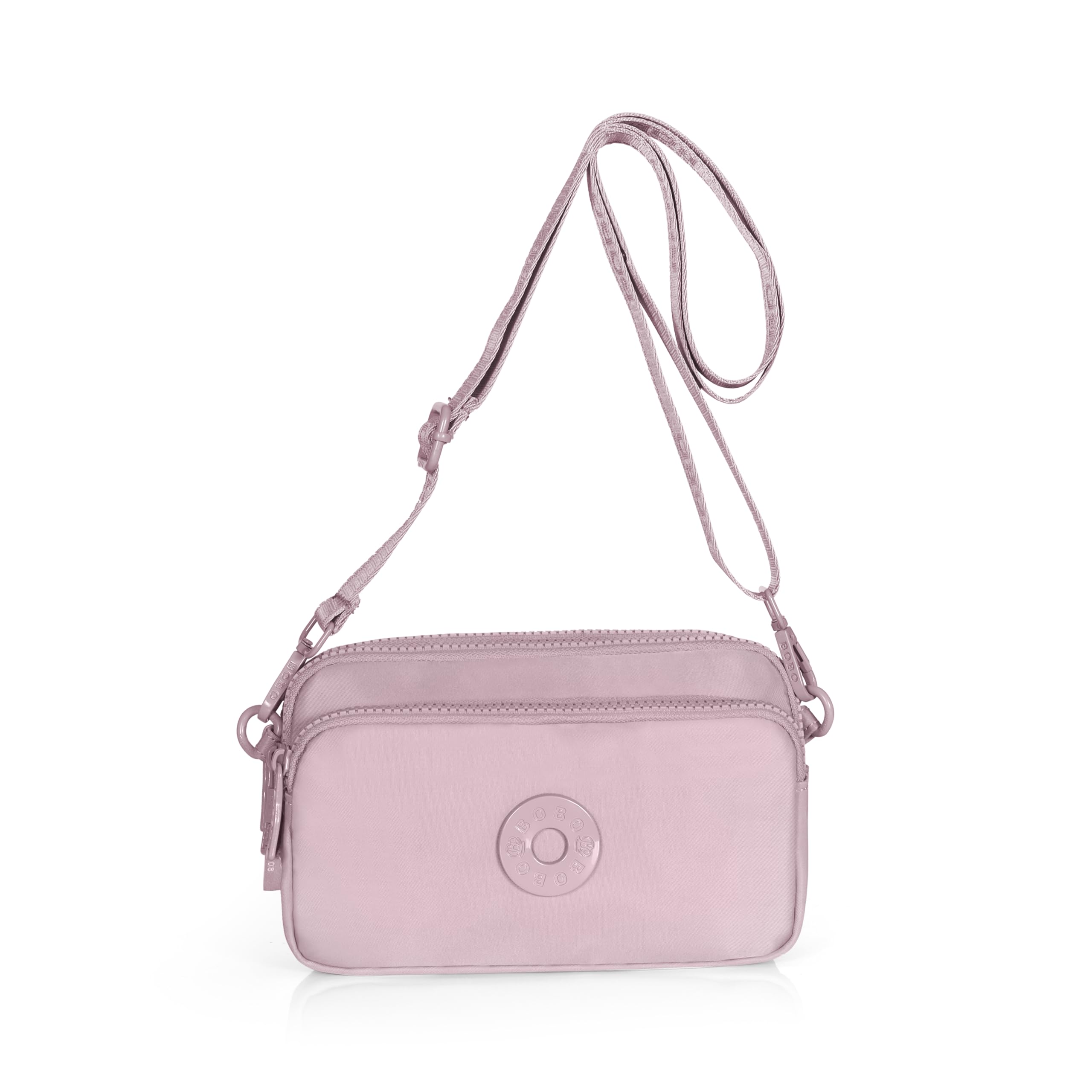 BAG IN Women's Small Crossbody Bag – Lightweight Nylon Shoulder Purse with Adjustable Strap & Front Zipper Pocket – Travel & Everyday Use-image-47