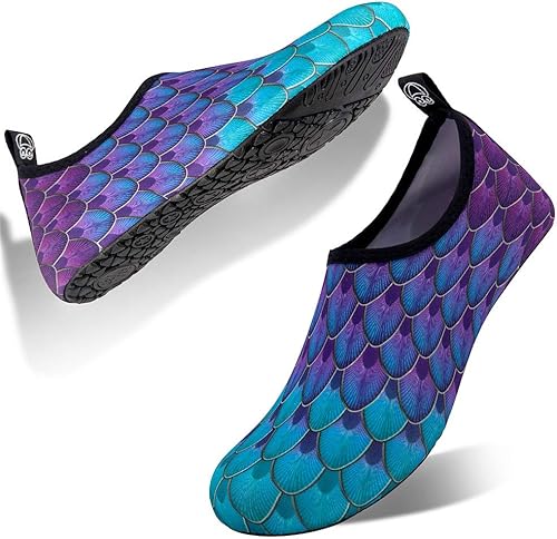 Miniatura 3 de WateLves - Zapatos acuáticos para mujer, hombre y niños de secado rápido, calcetines de agua para playa, nadar, hacer yoga, ejercicio, surfear