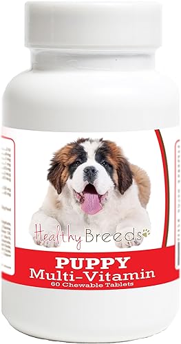 Miniatura 32 de Healthy Breeds Doberman Pinscher - Tableta multivitamínica para cachorros, 60 unidades