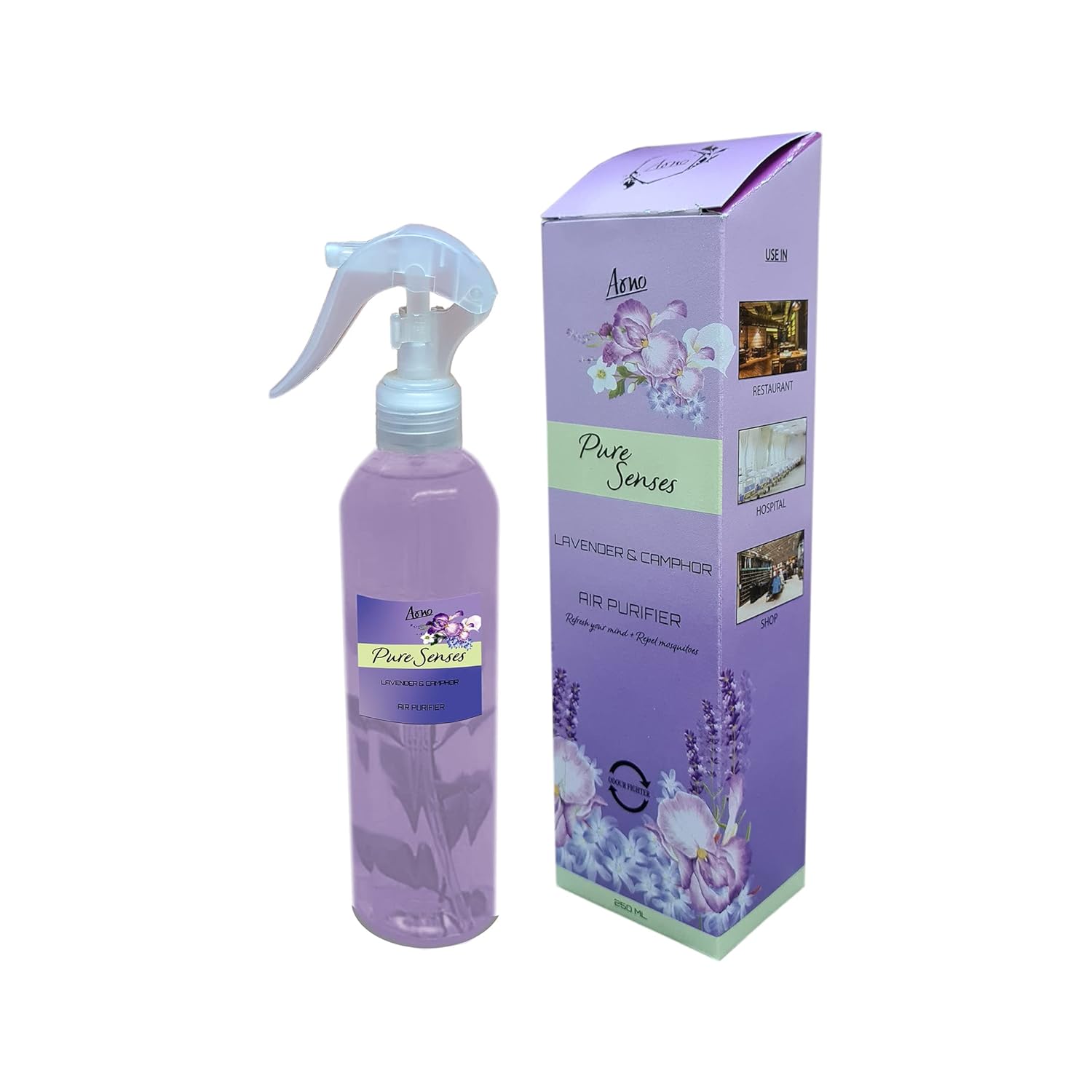 Arno Camphor Based Air Purifier/Freshener Spray Repels Mosquitoes