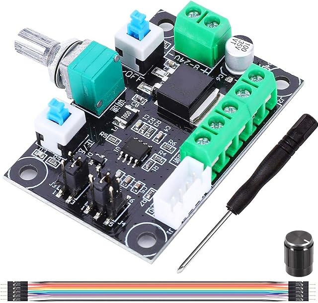Youmile Stepping Motor Drive Controller module Board Adjusting Speed Regulator PWM Pulse Signal Generator Module,with screwdriver DuPont Cable