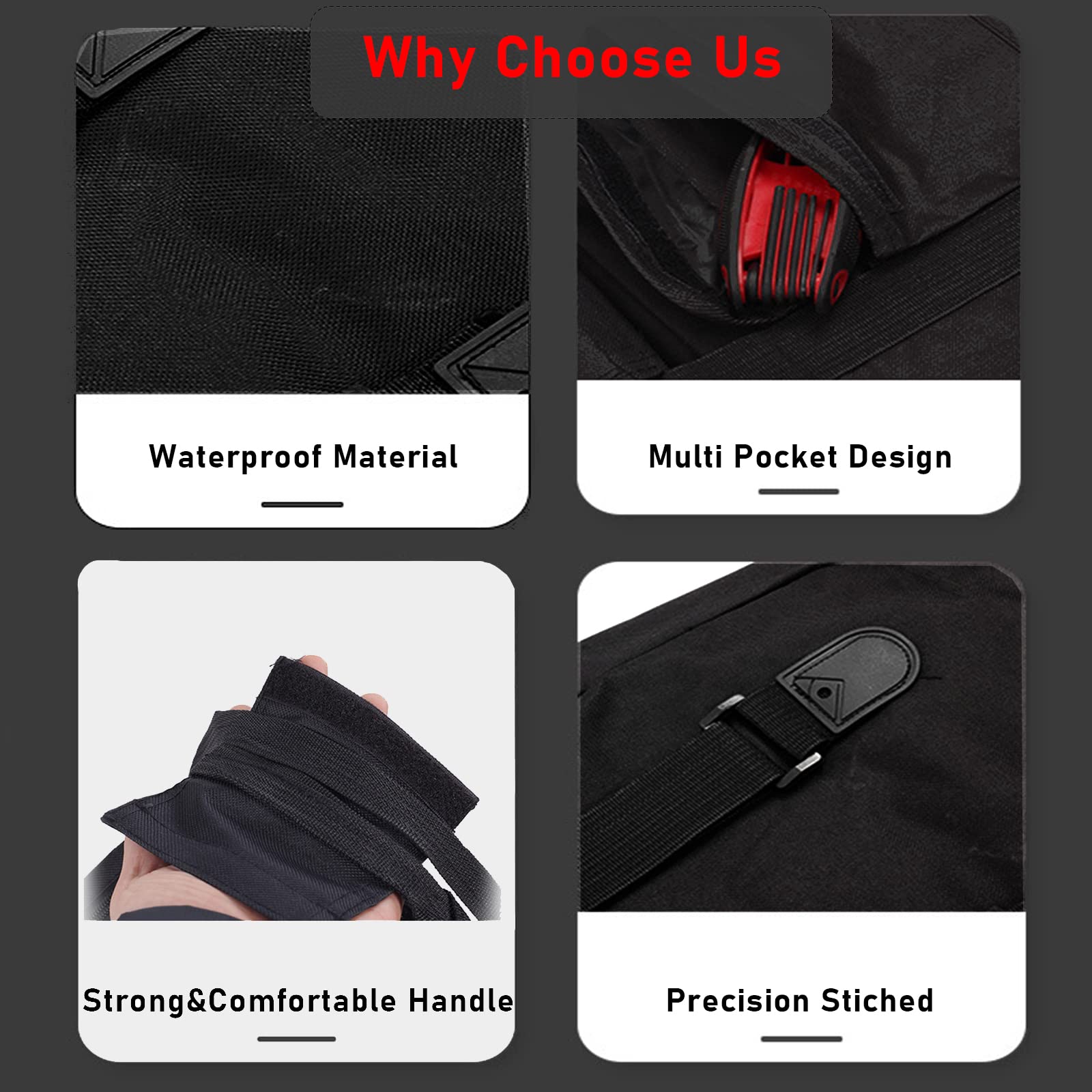 Estuche de arco compuesto, funda suave con múltiples bolsillos con correas de mochila, fundas ligeras y duraderas para arco, bolsa de arco compuesto con bolsillo para flechas para caza