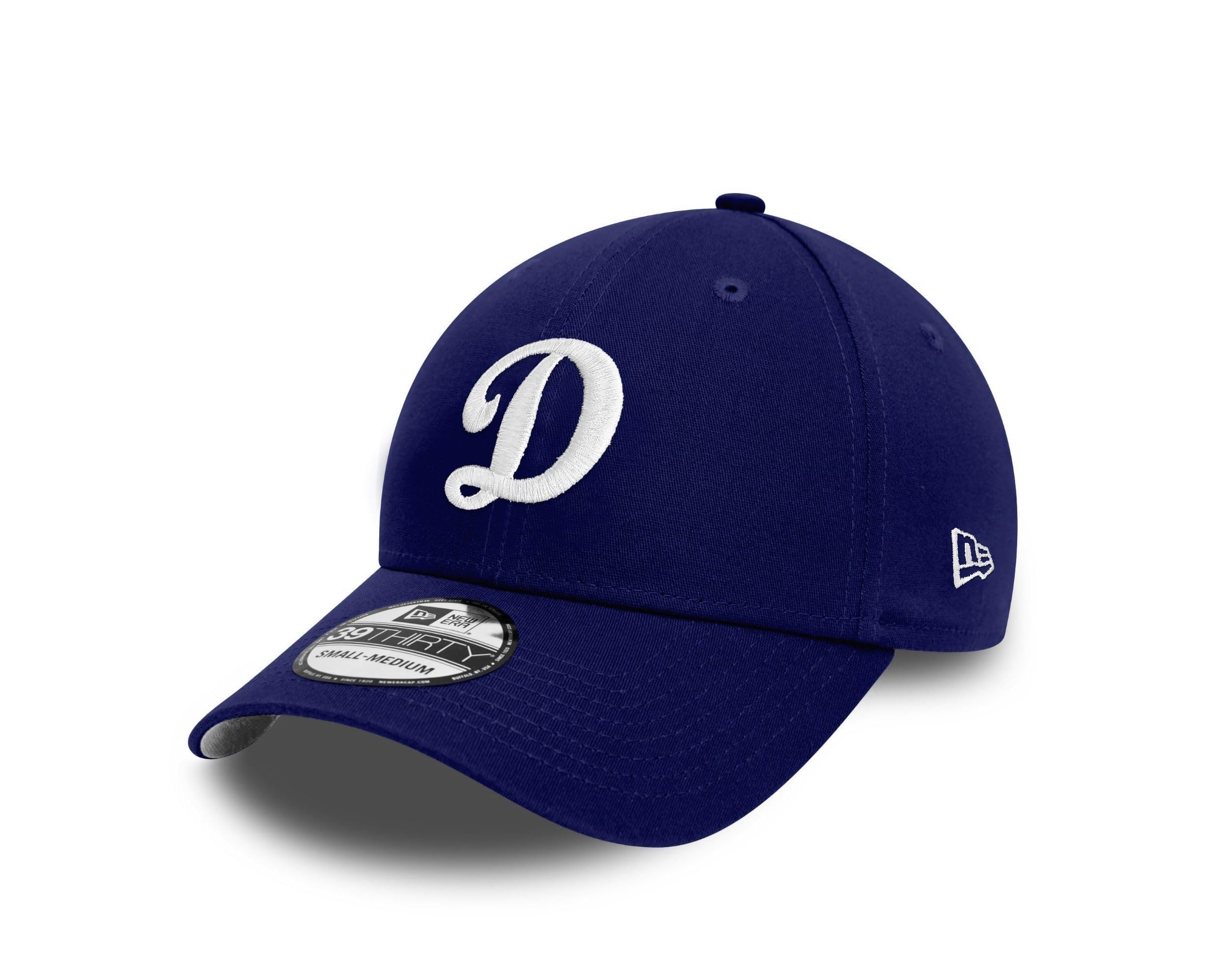 New Era Los Angeles Dodgers MLB Historic Logo Blue 39Thirty Stretch Cap