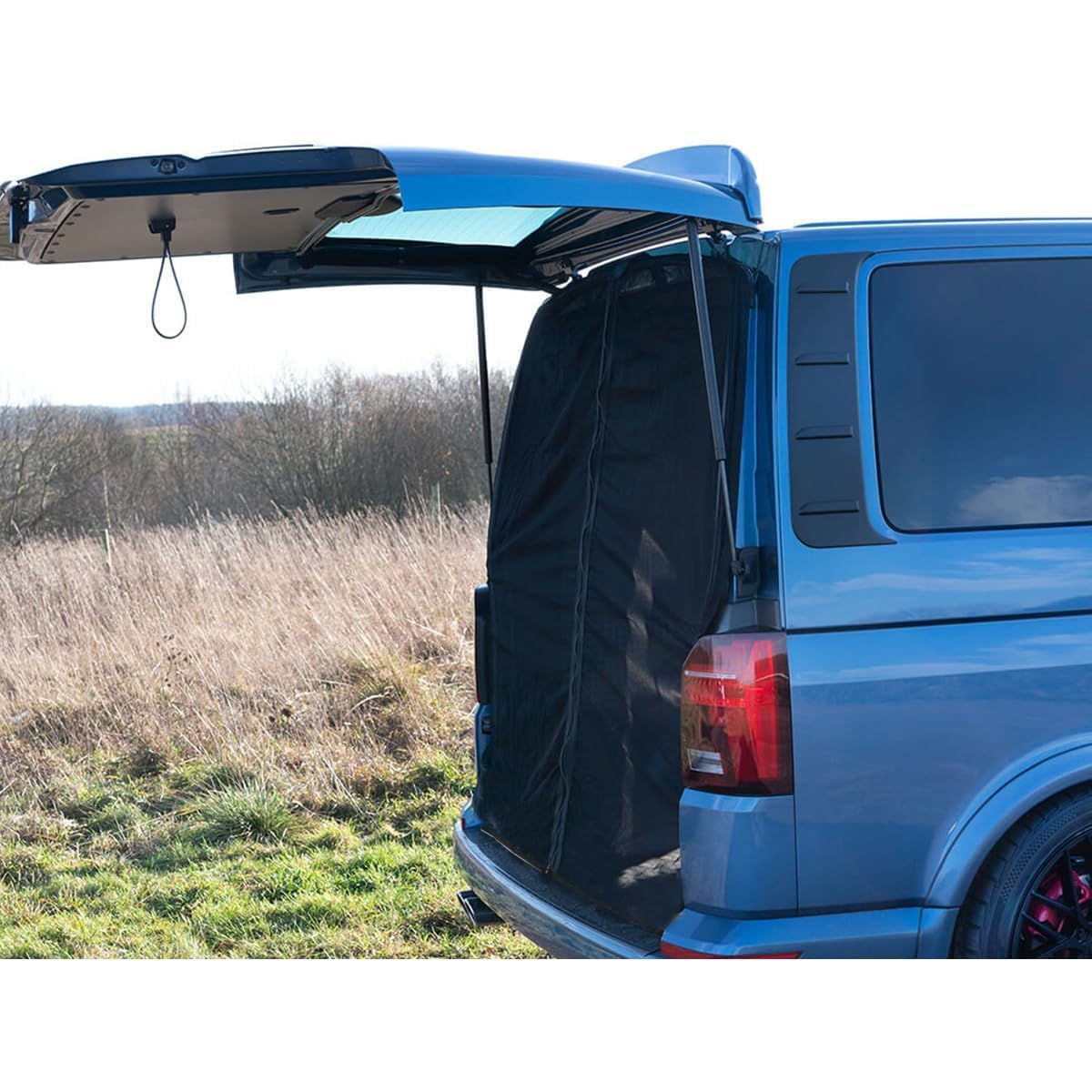 Zanzariera magnetica per portellone posteriore, 180 x 150 cm, per tettuccio T4, T6, T5, camper, roulotte, accessori da campeggio