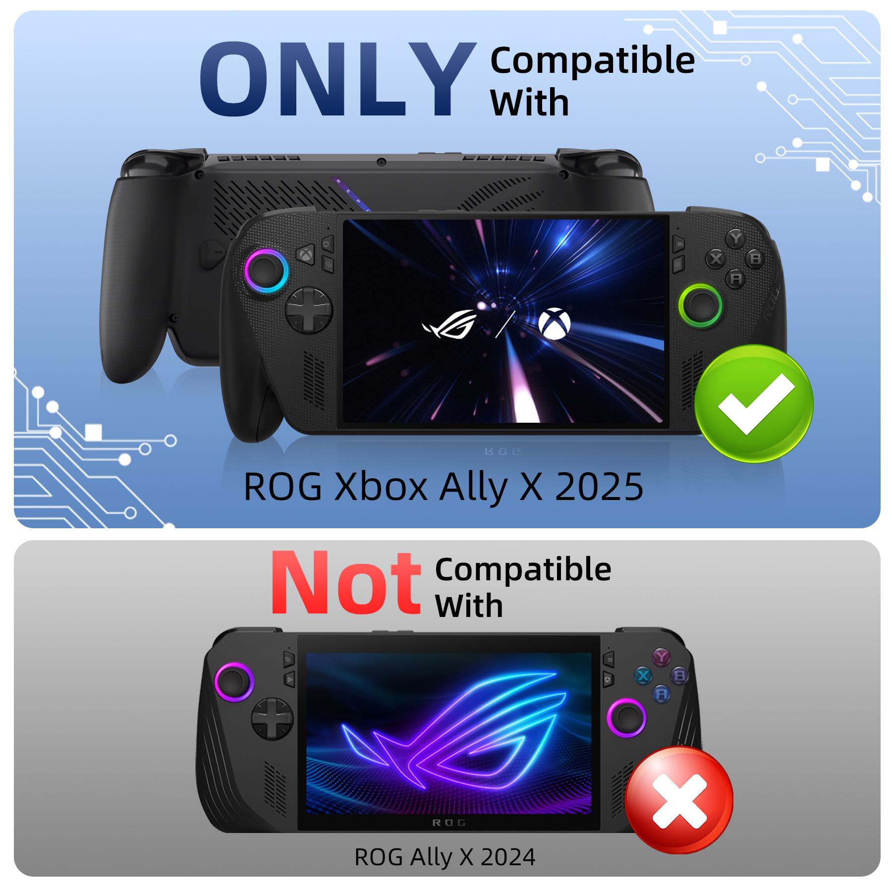 Amazon.com: LDSXAY Compatible with ASUS ROG Xbox Ally X Case with