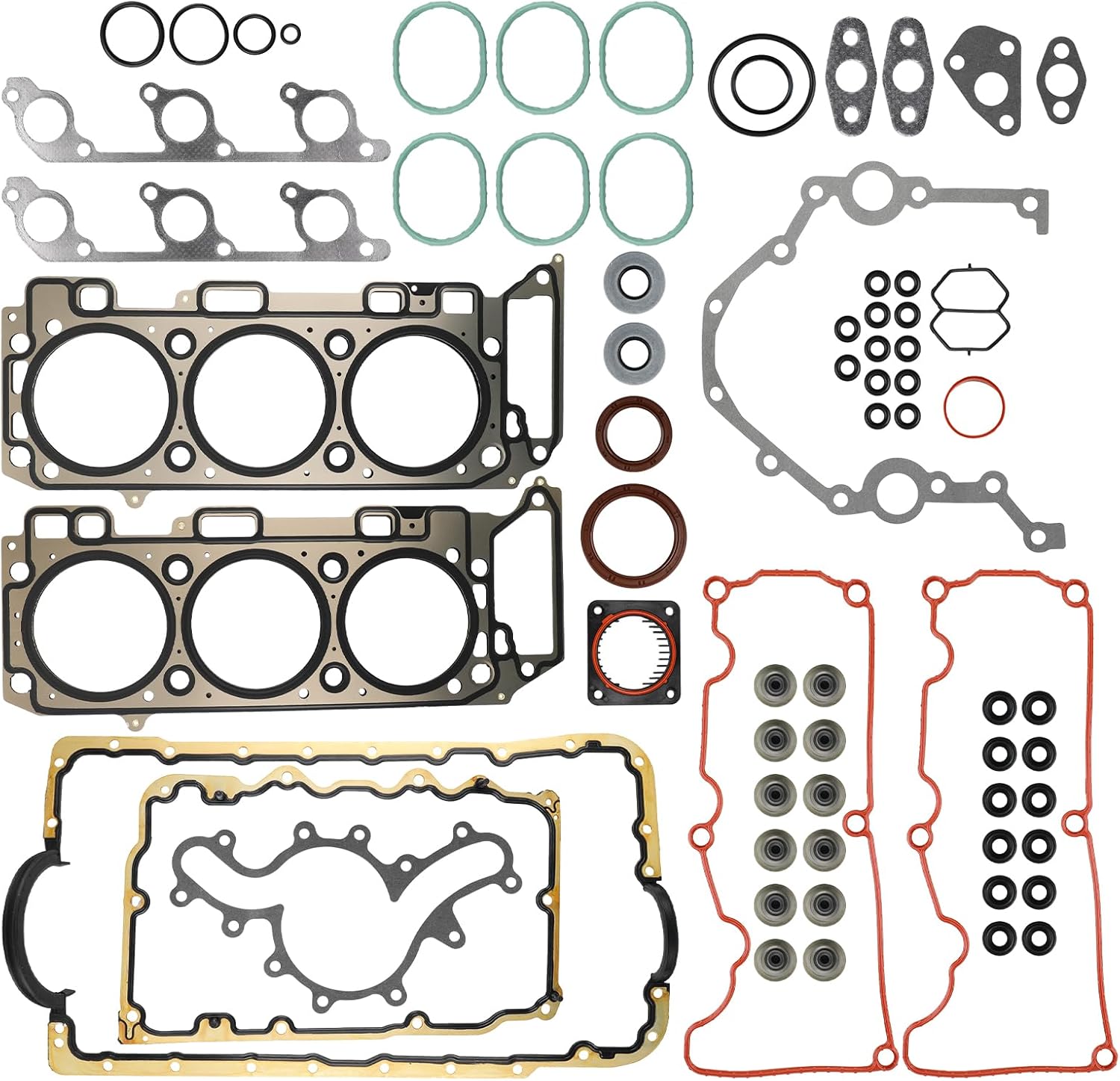 Carbhub Cylinder Engine Head Gasket Set HS9293PT-2 Compatible with Mazda B4000 2001-2003 Compatible with Mercury Mountaineer 2002-2003 Compatible with Ford Explorer Sport Trac Ranger 2001-2003