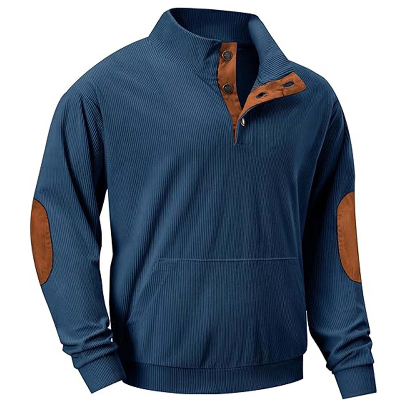 Pull col cheminée homme coupe ajustée anti-déformation pour look classique durable