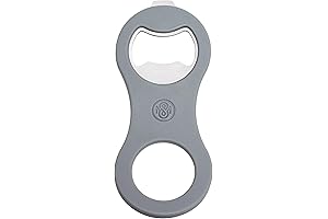 Magnetic Bottle Opener for Refrigerator with Cap Catcher and Soda Can Opener