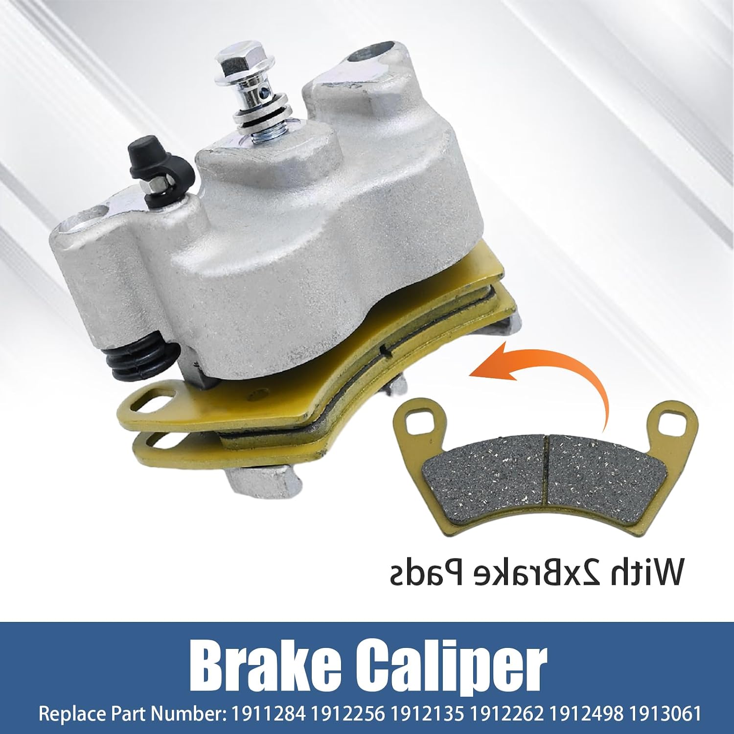 Saihisday 1911283 Rear Left & Right Brake Calipers Replacement for Polaris Ranger 500 EFI 570 700/800 900 902D 1000 HST RZR 4 800 900 1000 XP/XP 4/S4 RS1 1000 Pro XD