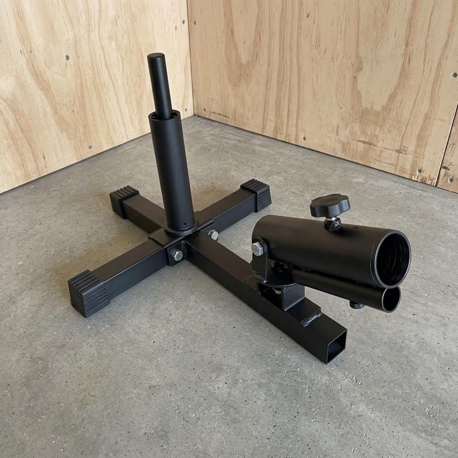 Qianly Palla Barbell Anchor Girevole Allenamento di Potenza Attrezzatura Fitness Acciaio Resistente Attrezzo Sportivo per Palestra, Casa