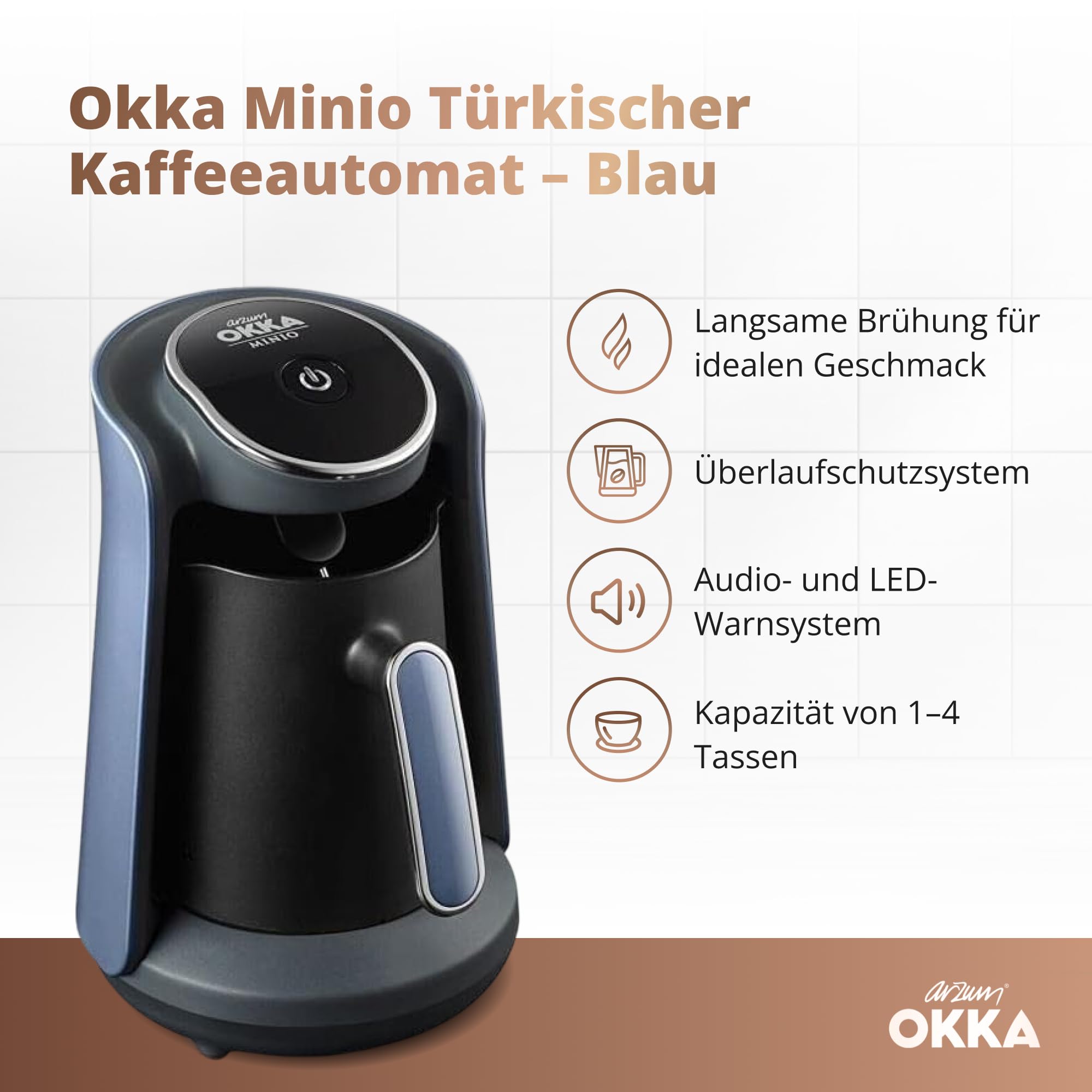 Arzum Okka Türkische Kaffeemaschine – Bild 2