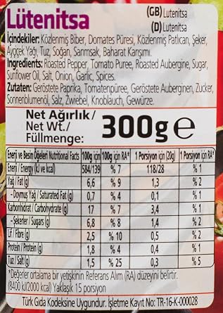 Penguin Lütenitsa Balkan Sauce 300 Gr