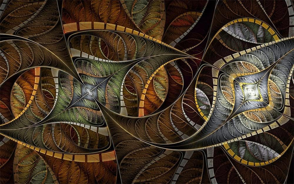 Ppwxa Jigsaw Puzzles 1000 Piece Puzzle Popular Brand Wooden E Fractal Abstract