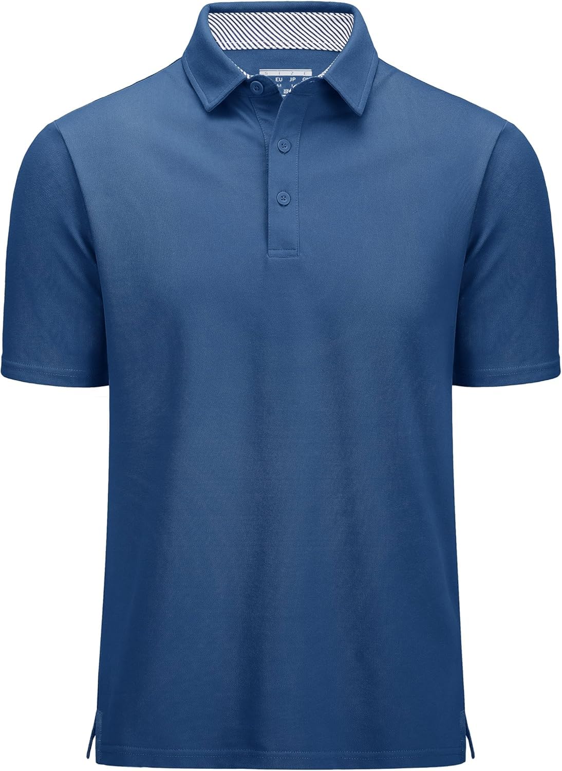 MAGCOMSEN Poloshirt Herren Kurzarm Casual Polo T-Shirt Atmungsaktiv Golf Shirt Einfarbig Knopfleiste Polohemd