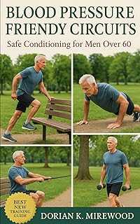 Blood Pressure Friendly Circuits: Safe Conditioning for Men Over 60: Strength, Mobility, and Endurance Training That Prote...
