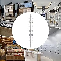 Vista 7 de Bastidores de exhibición de gafas marco montado en la pared, plateado