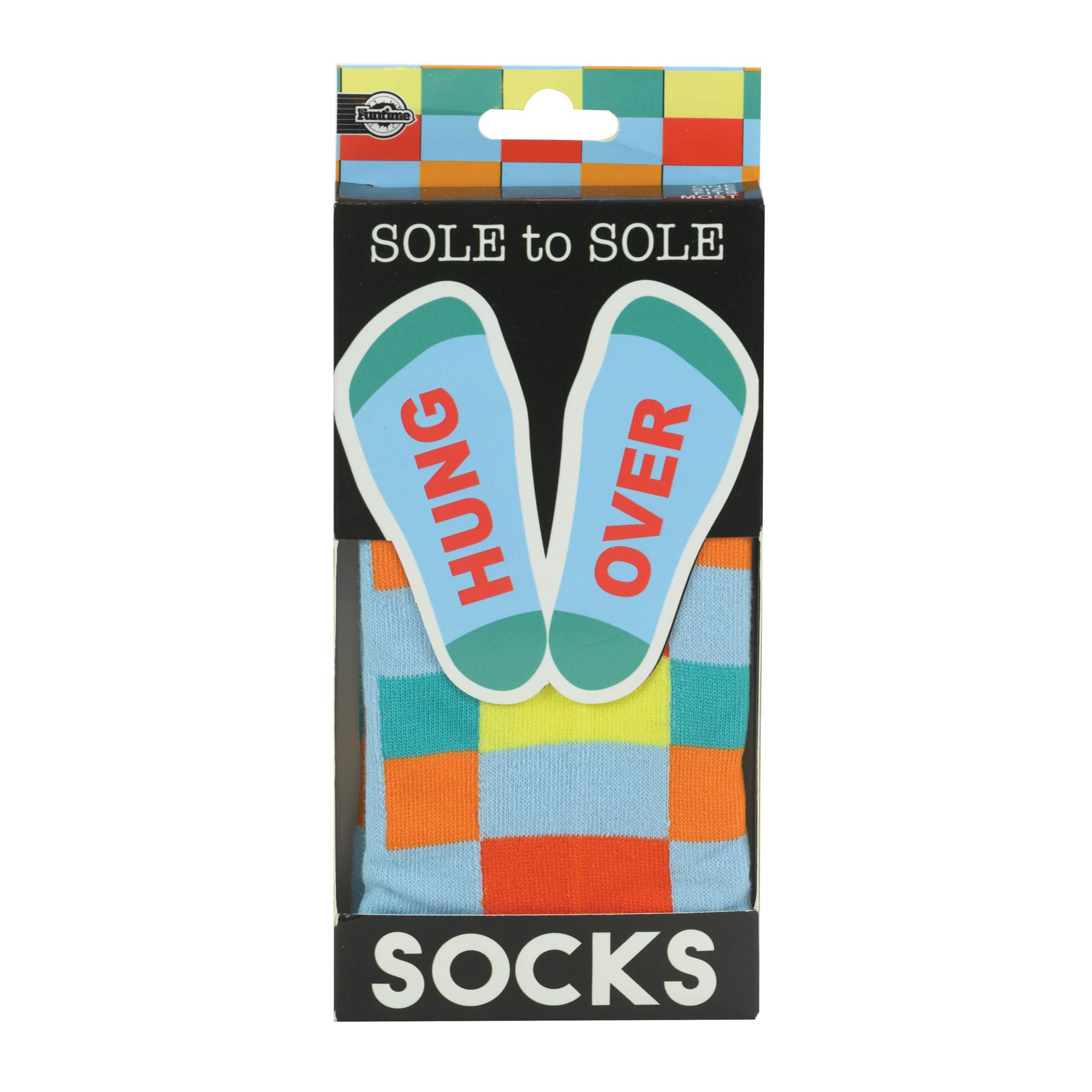 Funtime GiftsSole Hung Over Sock, Blue, One Size, Blue, One Size