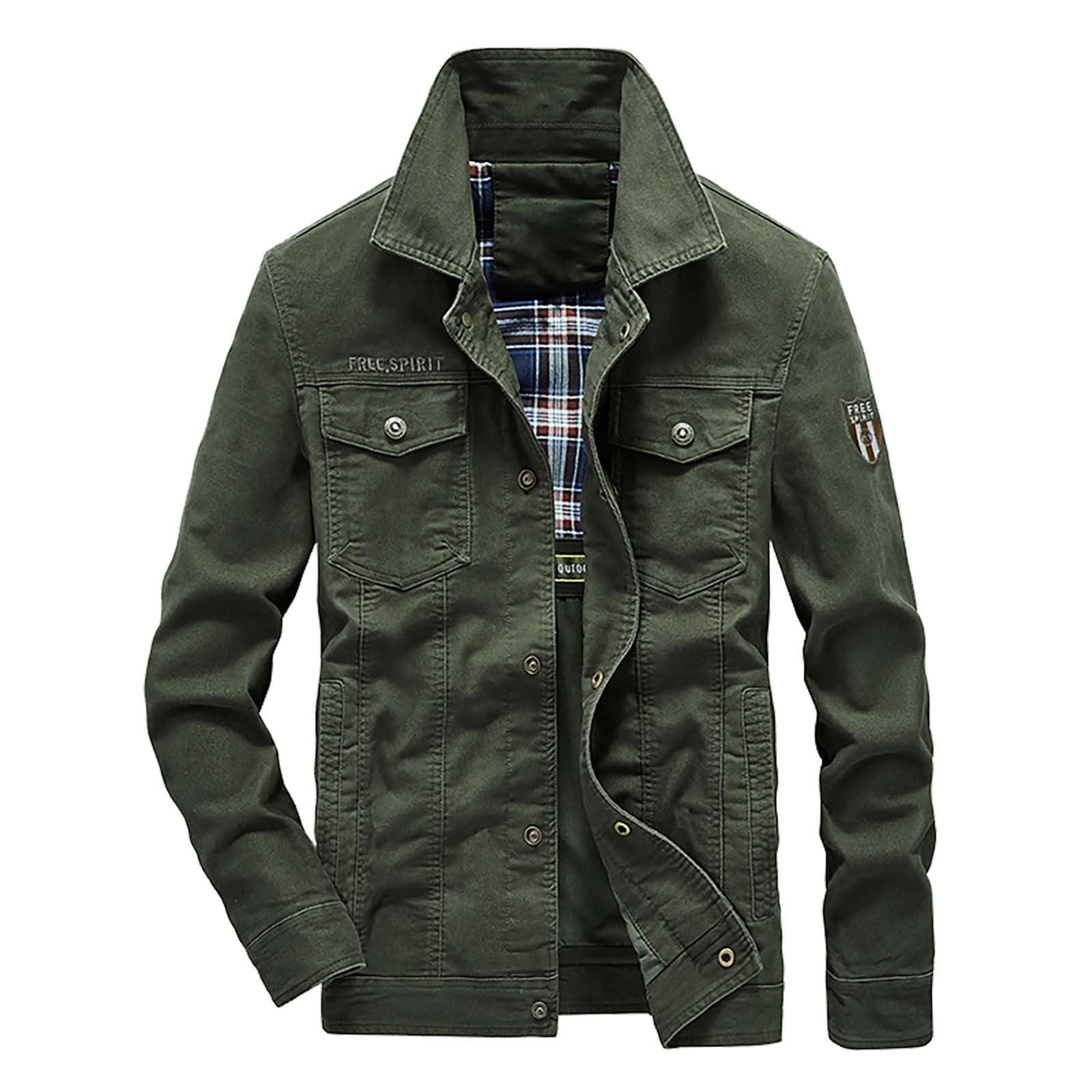 Giacchetto Jeans Uomo, Giacchetto Primaverile Uomo, Mezza Stagione Autunnale Primaverile Giubbotto Collo Alto a Zip Giacca Cerniera Lampo Tempo Libero Casual Denim Giacca In Jeans Vintage Denim Jacket