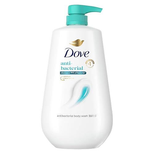 Dove 24hr Lotion Antibacterial Body Wash with Pump