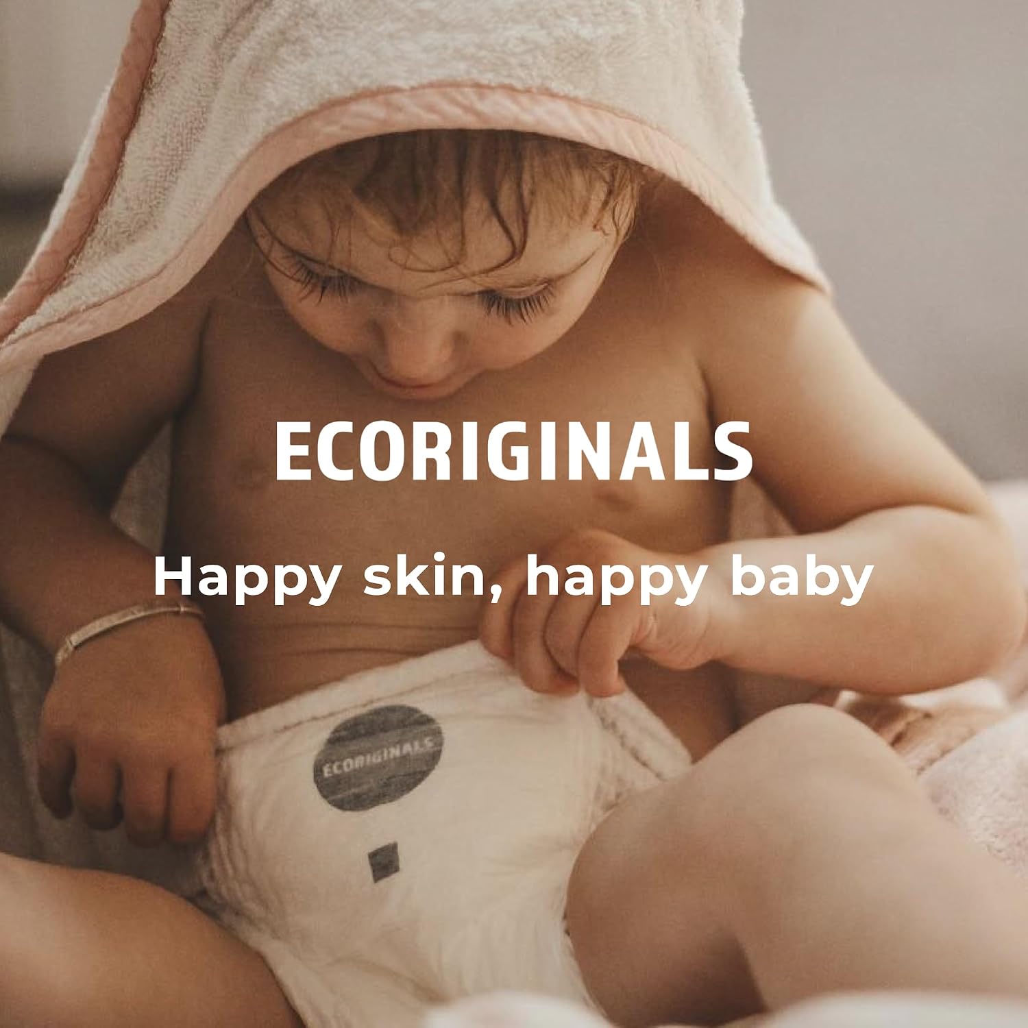 Ecoriginals - 84 Eco Junior Pull-Ups - Trainer Pants with 100% Plant-Based Layers, Disposable Diaper & Hypoallergenic Kids Toilet Training Pants - Secure Fit Size 6 Easy Ups (35 lb+), 6 Pack