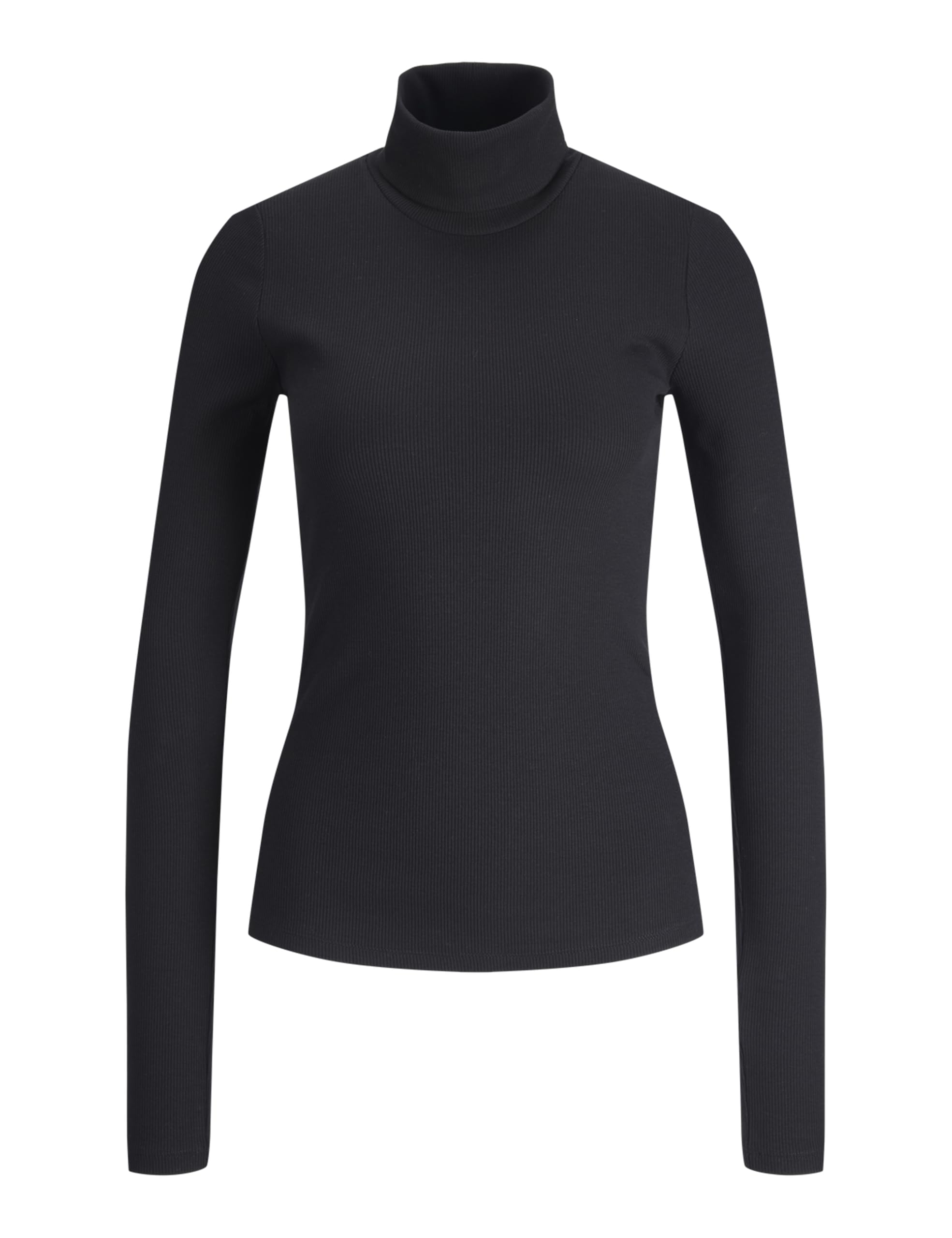Jjxx Women's Black Jack & Jones T-Shirt Fan Rib Noos Small