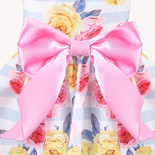 Miniatura 103 de PUPTECK Vestido de Navidad para perro, disfraz de cachorro, ropa para perros pequeños con falda de lazo, pijama Rojo (Navidad)