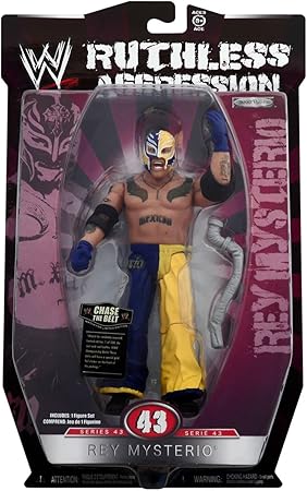 WWE Wrestling Ruthless Aggression Series 43 Action Figure Rey Mysterio