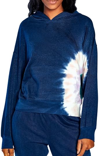 Wildfox Ladies Tie Dye Hoodie Sweatshirt