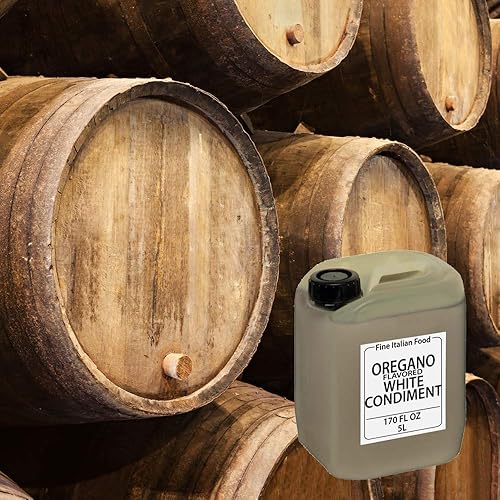 Miniatura 2 de Vinagre Balsámico Blanco de Módena, con sabor a orégano, a granel, catering, calidad de restaurante, aderezo para ensaladas, salsa de pasta,