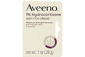 Aquaphor Hydrocortisone Anti-Itch Cream: Maximum Strength for Relief from Itchy, Irritated Skin