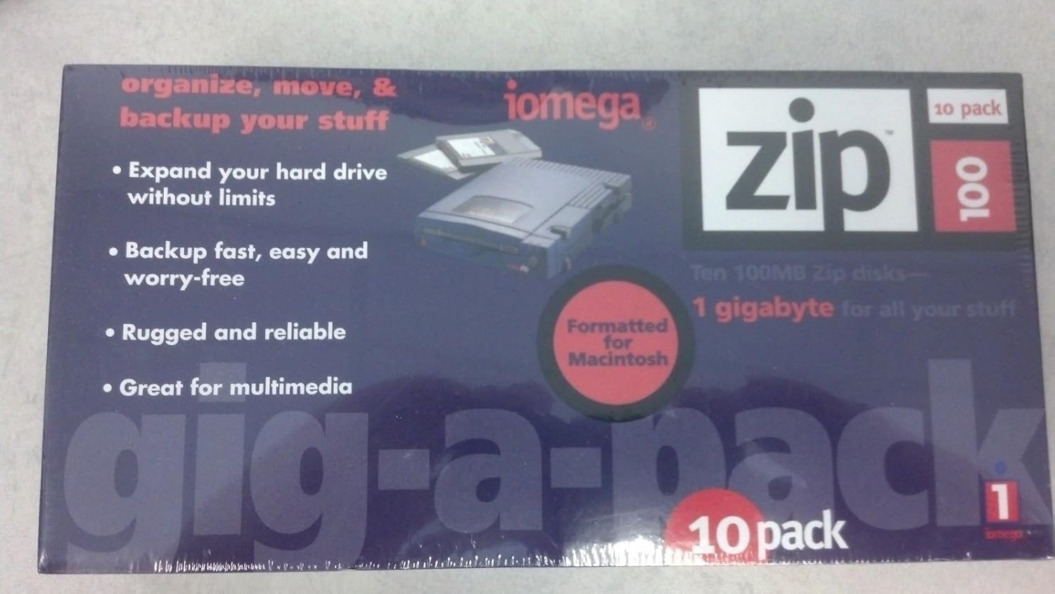 Iomega Zip Disk 100MB PC Format (10 Pack) Amazon.co.uk Computers