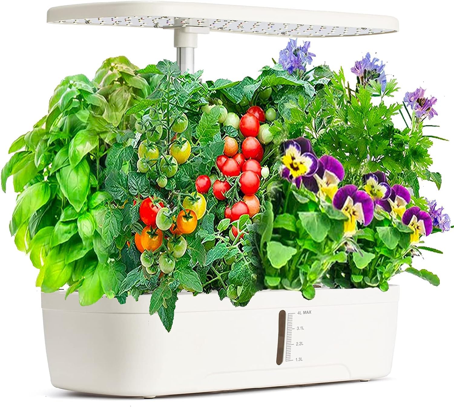 Hydroponics Growing System,12 Pods Hydroponics Growing System kit, Indoor Herb Garden Kit Indoor Gardening Grow System with Grow Light, Automatic Timer, Height Adjustable, Home Kitchen Gift