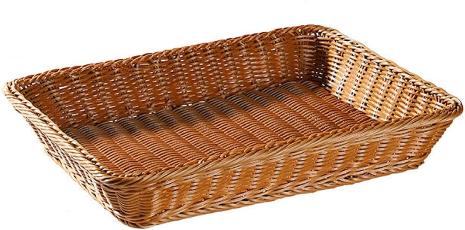 Corbeille à Pain Lavable Grand Panier d'Affichage Alimentaire 45cm