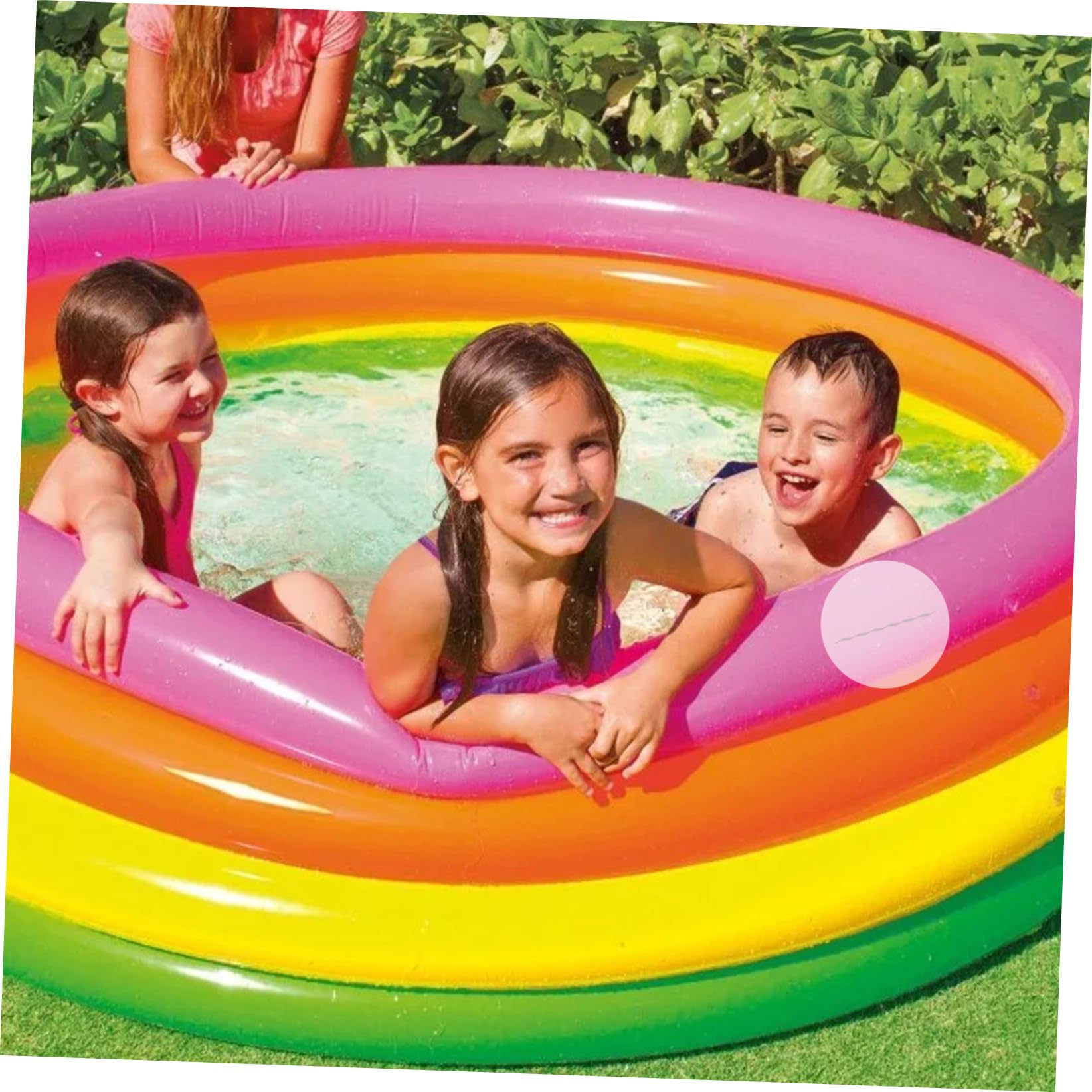 Kit de Réparation 60 Pièces en PVC, Autocollants de Réparation pour Bouées