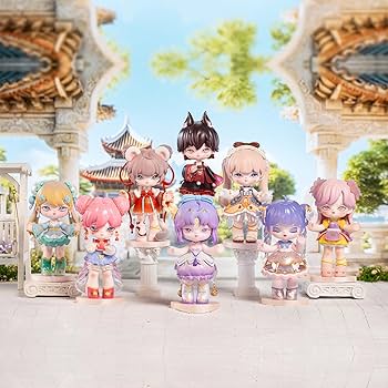 新品未使用　メイプルストーリー　ムードランプ　韓国限定　フィギュア付き 即納!【限定2体】TinyFox 海月神衣 狐狐神降臨Ver. 1/6スケール