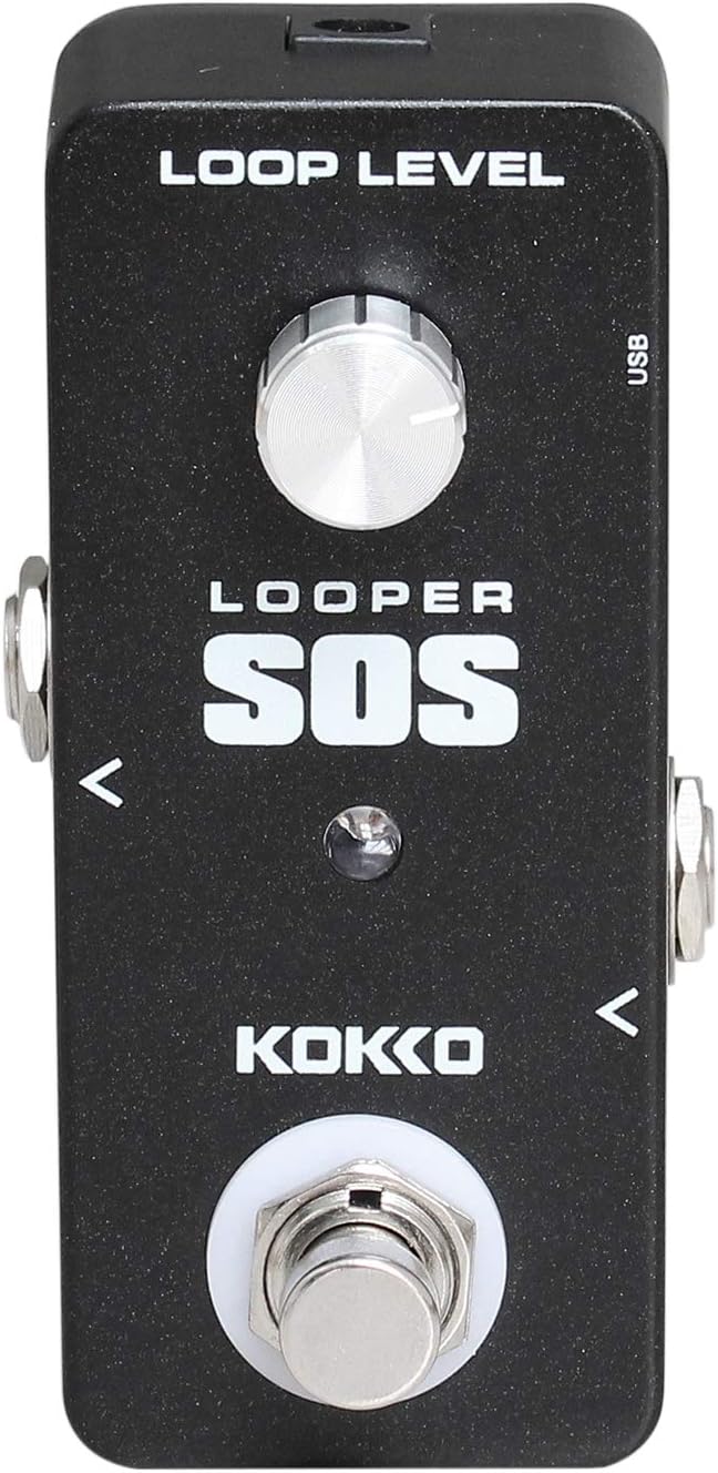 KokkoLooper Guitar Effect Pedal 5 Minutes Recording FLP-2D Effect Pedal Professional Tone Quality