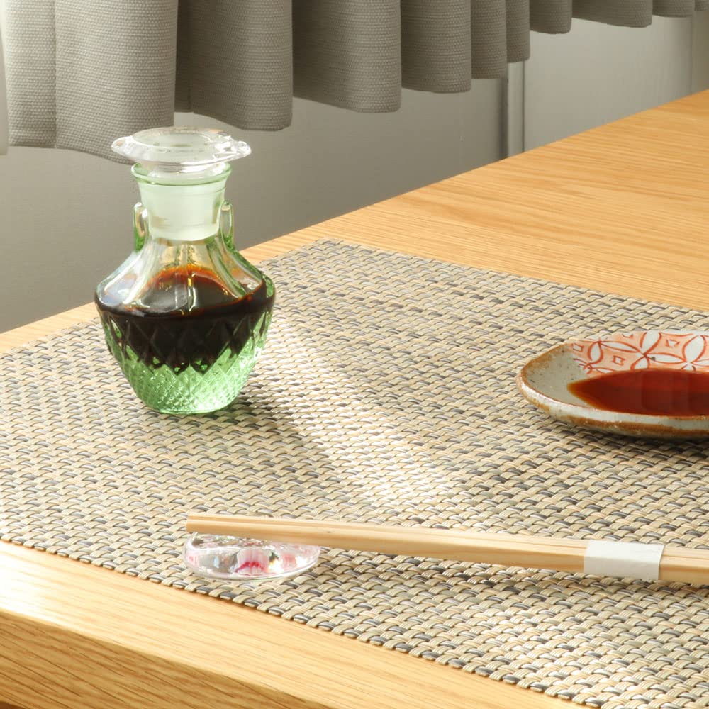 ADERIA TABLE JEWELRY F75114 Bean Soy Sauce Dispenser, Emerald 1.6 fl oz (45 ml), Made in Japan, Glass Tabletop, Condiment Container, Perfume Bottle, Liquid Spills, Soy Sauce, Vinegar, Chili Oil, Spice