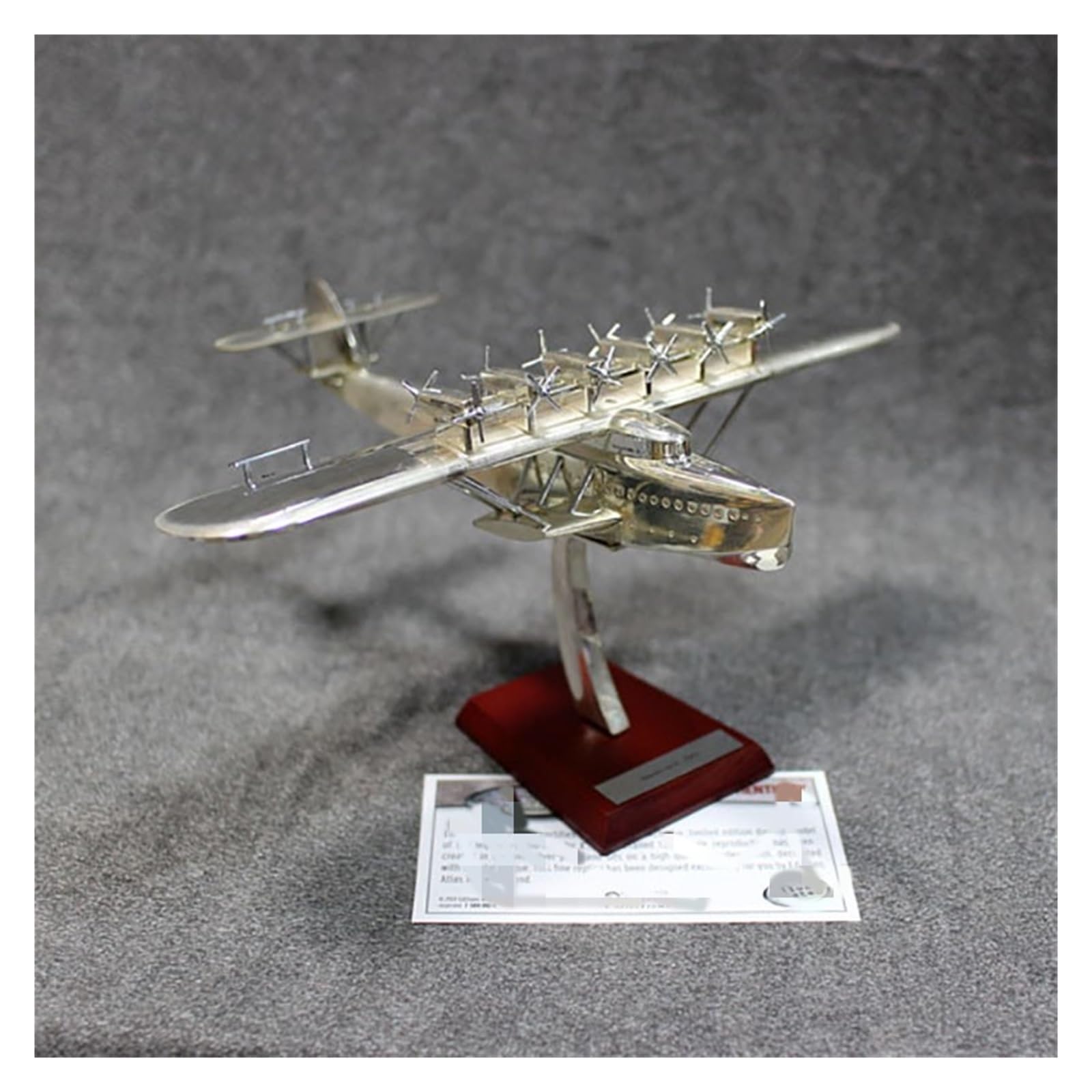 Avion miniature Dornier Do X 1929 cadeau idéal pour passionné d'aviation et modélisme historique