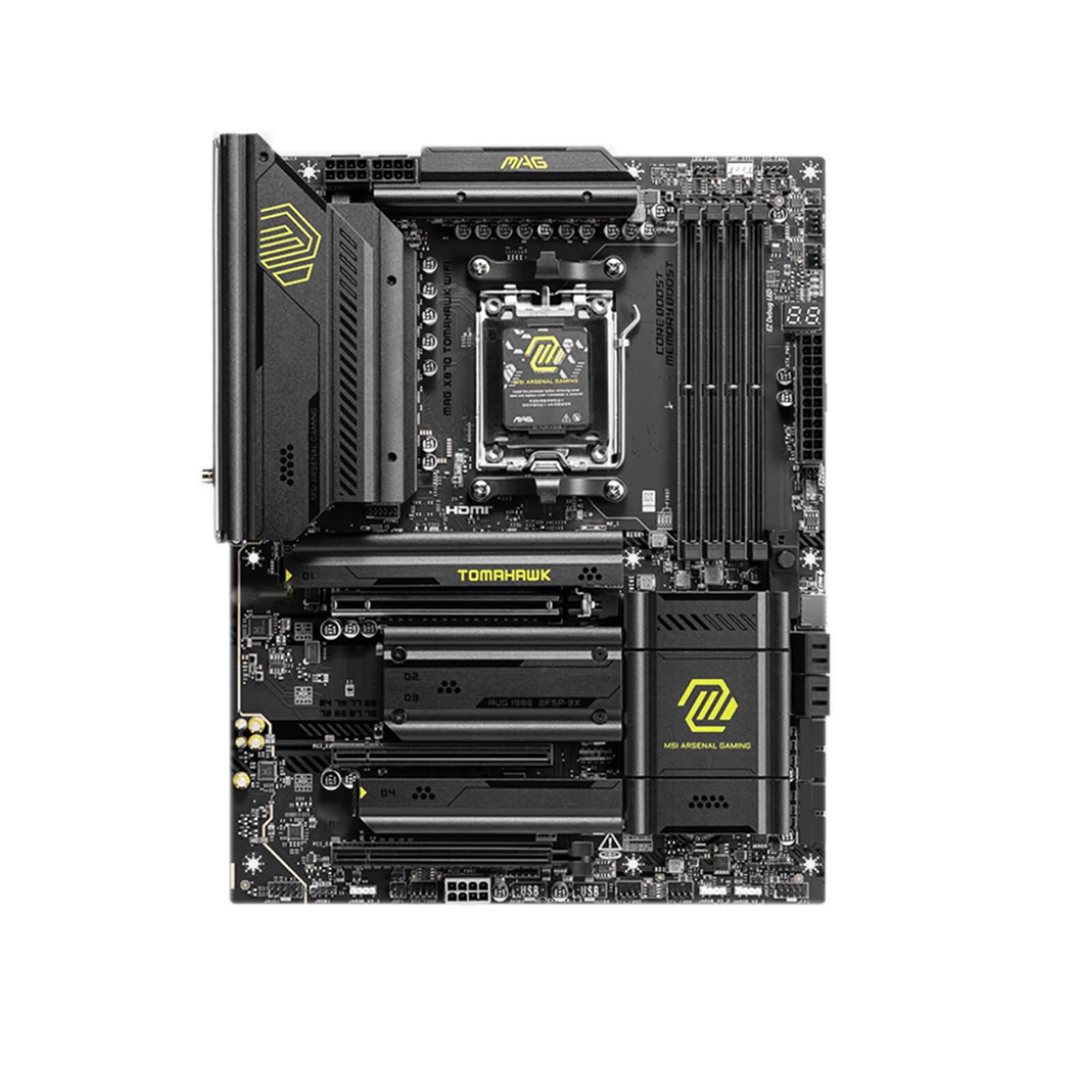 Scheda madre Fit For MSI MAG X870 TOMAHAWK WIFI X870 Supporta DDR5 8400 (OC) 256GB Ryzen ™ 9000 8000 Series scheda madre Socket AM5