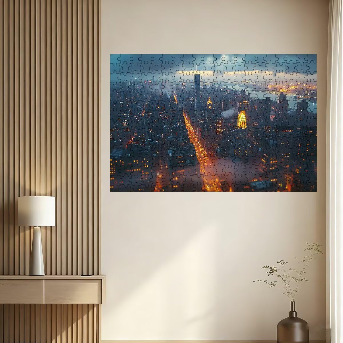 Puzzle 5000 Pezzi Paesaggi, Puzzle Citta per Adulti, Puzzles in Legno Intrattenimento Creativo, Divertimento, Puzzles Educativi Classici con Confezione di Alta Qualità Idea Regalo Donna Decor -2886