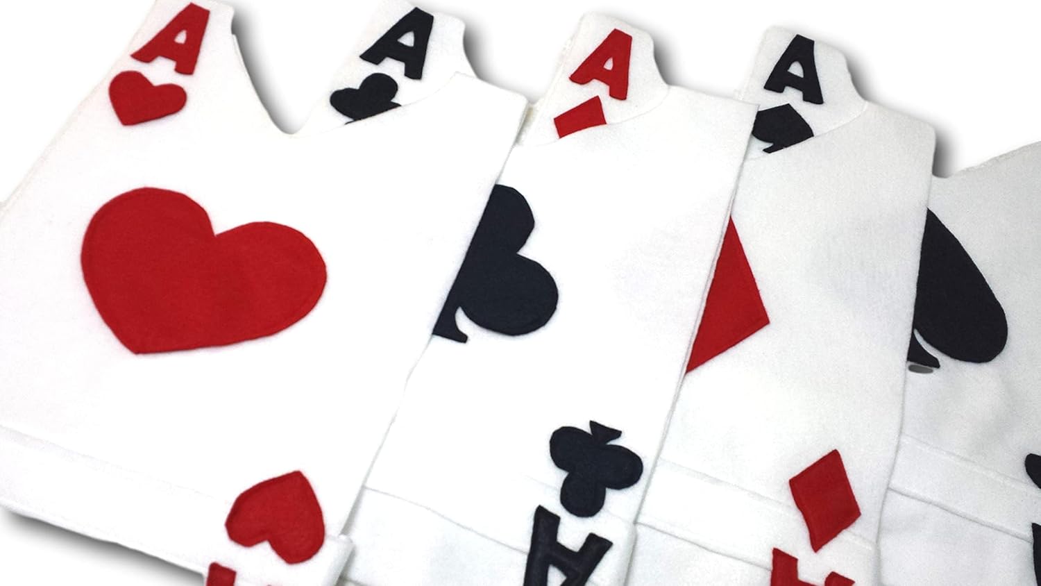 Ace of Spades Playing Card Costume Tunic (Alice in Wonderland/Card Soldier) - Baby/Toddler/Kids/Teen/Adult Sizes