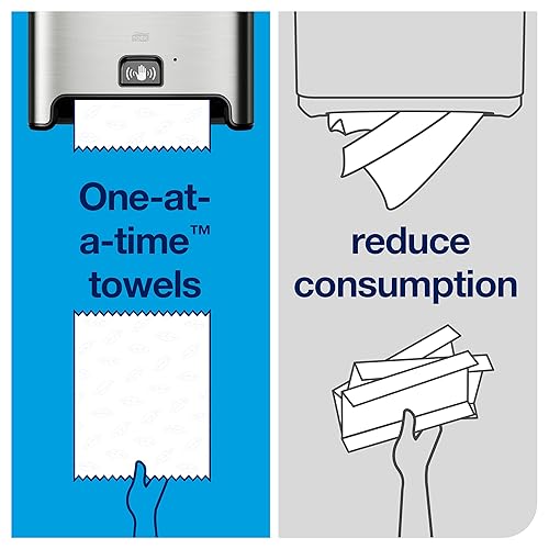 Miniatura 8 de Dispensador de Rollos de Toallas de Mano Tork Matic con Sensor Intuition, Acero Inoxidable, Imagen, H1, Dispensación de Una a la Vez - 461202