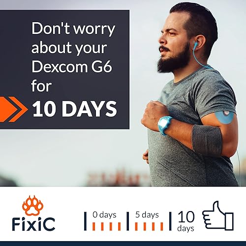 Miniatura 73 de FixiC Parches adhesivos para G7 y Stelo - Paquete de 25 parches adhesivos impermeables de alta calidad - Papel precortado - Parche adhesivo para G7