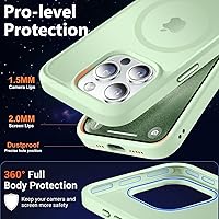 Vista 318 de MOCCA - Funda magnética resistente para iPhone XR de 6.1 pulgadas, compatible con MagSafe, funda con protección contra caídas de grado militar